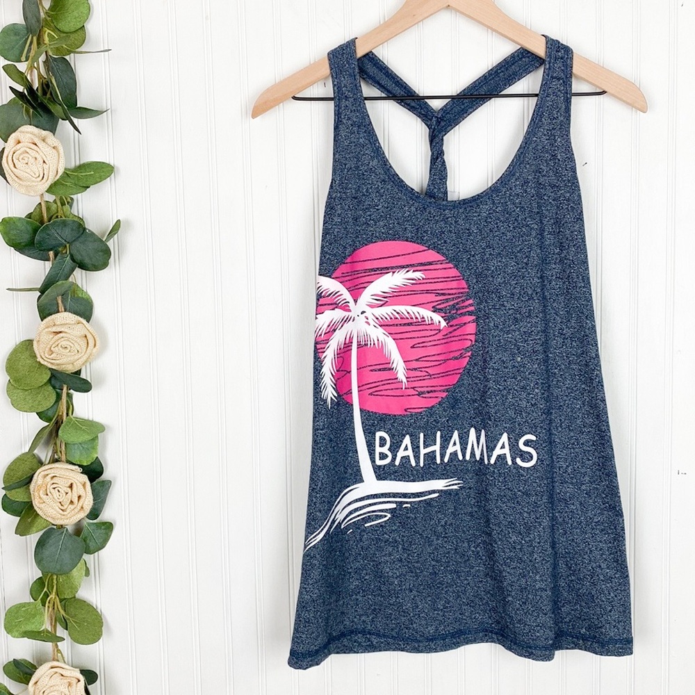 SALTY WAVES Bahamas Tank Top